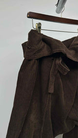 Engineered garments Folded-detail Corduroy Wide Pants