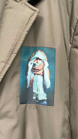 Undercover x Markus Akesson Printed Padded Shell Coat