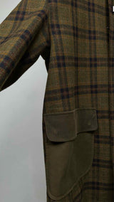 Junya Watanabe MAN Wool Tweed-switched Coat