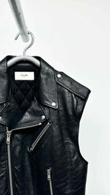 Men's CELINE English-leather Cowboy Vest