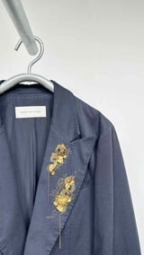 Dries Van Noten Double-breasted Brouch-detailed Jacket