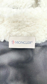 Moncler Genius X Fragment Back-logo Wool Fleece Jacket