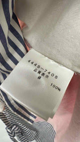 Vivienne Westwood Man Stripe Hybrid Bordage Muslin Shirt