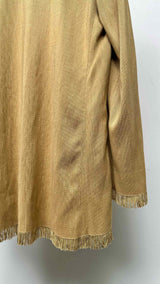 Issey Miyake Fringe-edge Shawl-collar Over Jacket