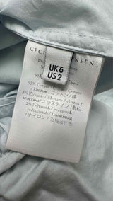 Cecilie Bahnsen Back-ribbon Pressed-detail Dress