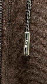 Dior X Cactus Jack Oblique-lined Zip-up Hoodie