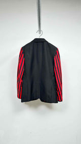 Comme Des Garcons Homme Plus Stripe-sleeve Blazer Jacket