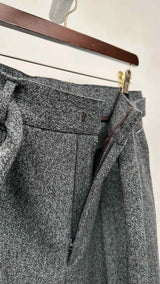 Ermenegildo Zegna Heavy-weight Belted Wide Pants