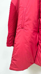 Undercover Knit-sleeve Oversized Puffer Jacket