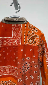 Kapital Reversible Paisley Patchwork Flannel Jacket