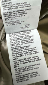 Miu Miu Single-breasted Chino and Leather Trench Coat