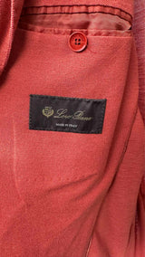 Loro Piana Elbow-patched Light Blazer Jacket