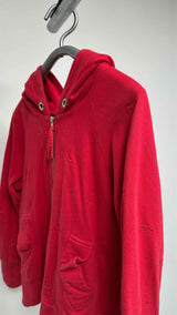 Vivienne Westwood Red Label Logo Embroidered Zip-up Hoodie