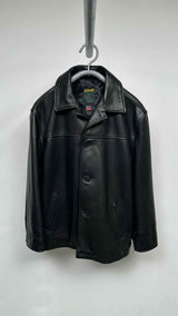 Schott X Supreme Leather Car Coat