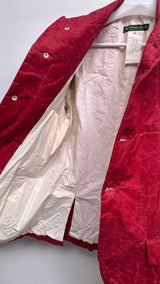 Paul Harnden Crinkled Waxed Blazer Jacket