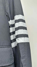 Thom Browne 4-bar Stripe Hooded Jacket