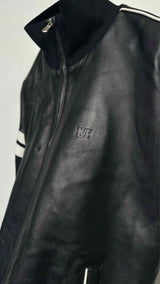 Wales Bonner Nomad Leather Track Jacket