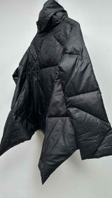 Haat Embroidered Oversized Kimono Down Jacket