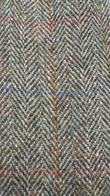 R13 X Harris Tweed Double-breasted Tweed OverCoat