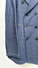 Y's for men Double-breast Denim Blazer Jacket