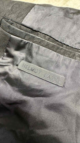 Helmut Lang Archive Embossed Suede Coat