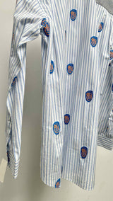 Comme Des Garcons Shirt Tribal-Mask Stripe Shirt