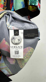 Versace X Andy Dixon S/S Vessels Vacation Satin Shirt
