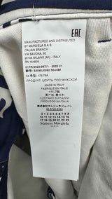 Margiela Bandana Buckled-waist Wide Shorts