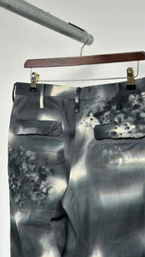 Yohji Yamamoto Pour Homme Water-color Dot Pants