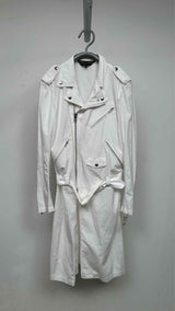 Comme Des Garcons Homme Plus Belted Zip-up Labo Coat