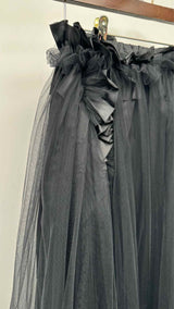 Noir Kei Ninomiya Ruffle-trim Tulle Layered Skirt