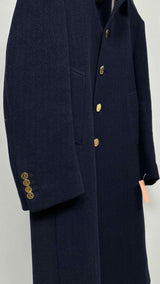 Thom Browne Metal-button Wool OverCoat