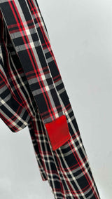 N. Hollywood X Undercover Plaid Trench Coat