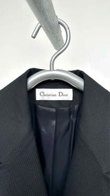 Christian Dior Metal-button Double-breast Mikitary Coat