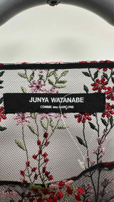 Junya Watanabe S/S Floral Embroidered Mesh Dress