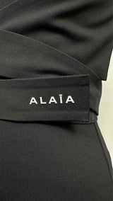Alaia L/S Sculpting Maxi Dress