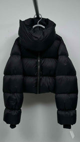 Rick Owens Flannel-neck Down Jacket