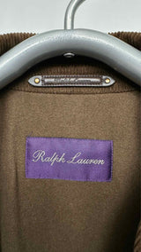 Ralph Lauren Purple Label Suede-patched Corduroy Jacket