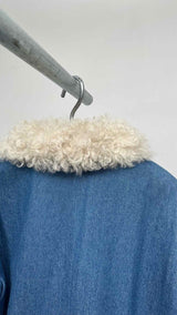 Sandy Liang Fur-lining Citroen Coat