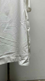Comme Des Garcons Comme Des Garcons L/S Stand-collar Wrap-detailed Maxi Dress