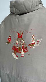 Kapital Ripstop Nylon Keel Woven Puffer Vest