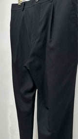 Comme Des Garcons Homme Plus Double-faced Jacquard-stripe Pants