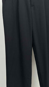 Comme Des Garcons Homme Plus Double-faced Jacquard-stripe Pants