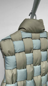 Kapital Ripstop Nylon Keel Woven Puffer Vest