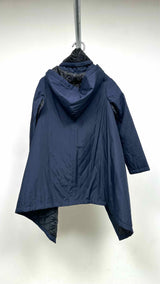 Comme Des Garcons Comme Des Garcons Quilted-lining Poncho Jacket