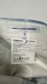 Comme Des Garcons Shirt Denim-print Pants