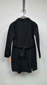 PRADA Back Buttoned Bow Trench Coat