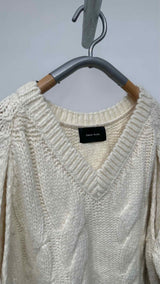 Simone Rocha Oversized Cut-out Cable Sweater