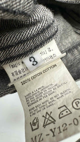 Y's for Men Acid Wash Dip-Dye Cuff Denim Jacket
