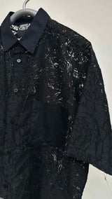 Versace Jeans Couture S/S Barocco Jacquard Boxy Shirt